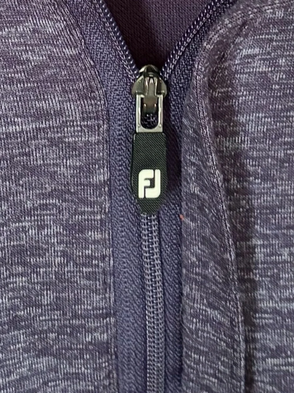Footjoy Men’s Size L Long Sleeve 1/4 Zip Mock Neck Pullover Performance Sweater
